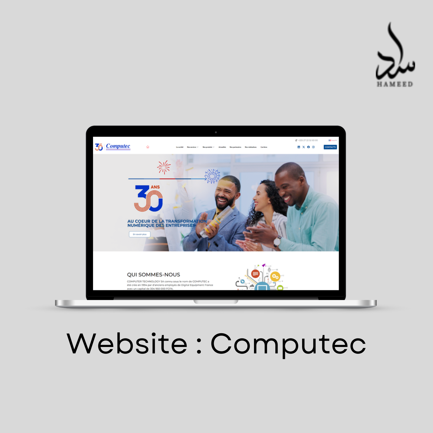 Computec website built by Asad Hameed